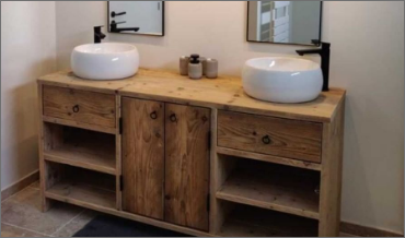 Hout in je badkamer lastig? Nee hoor!