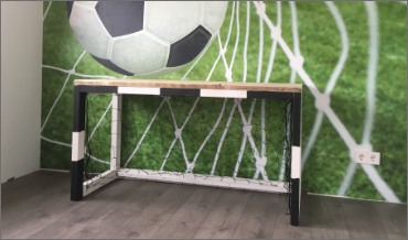 Jouw droomslaapkamer met voetbalbureau of hoogslaper van steigerhout