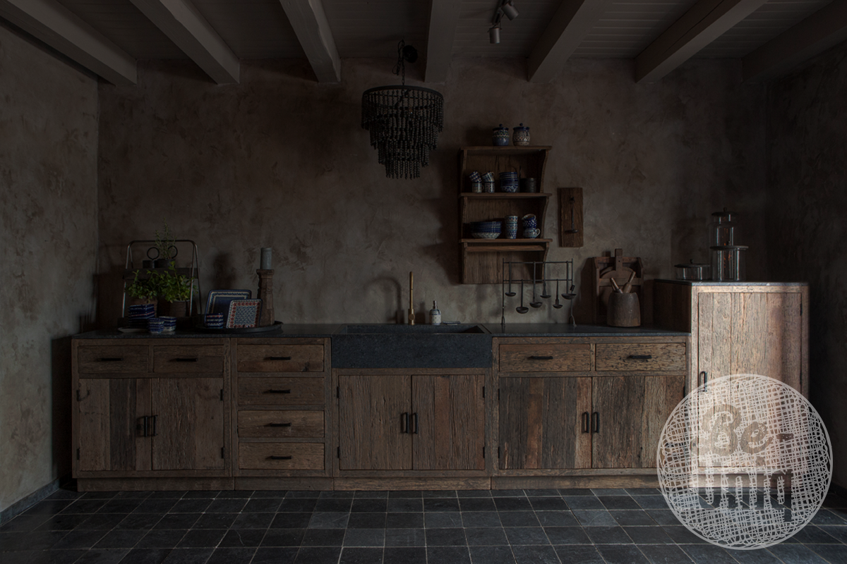 Be-Uniq Half hoge 1 deurs kast tbv koelkast