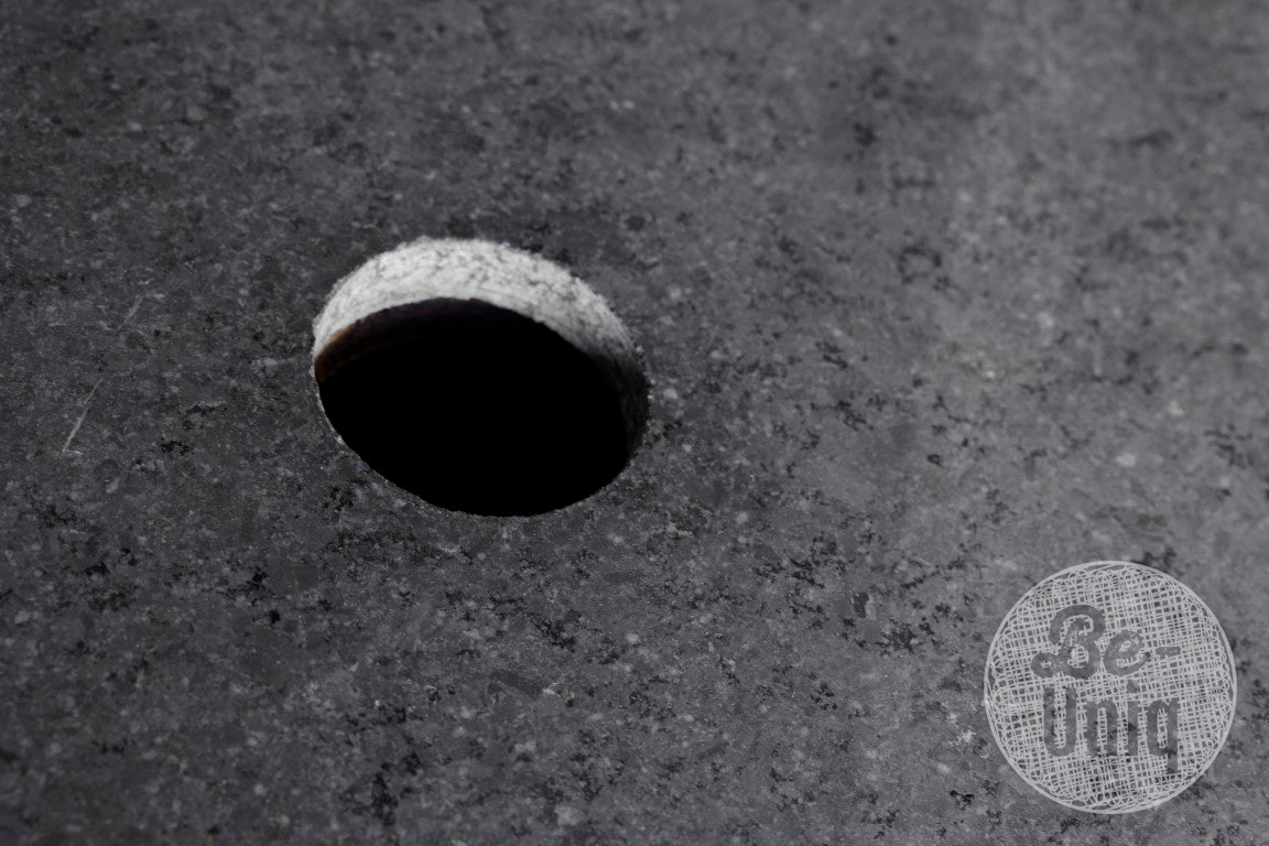 Be-Uniq Badkamermeubel Luik met hardstenen bovenblad