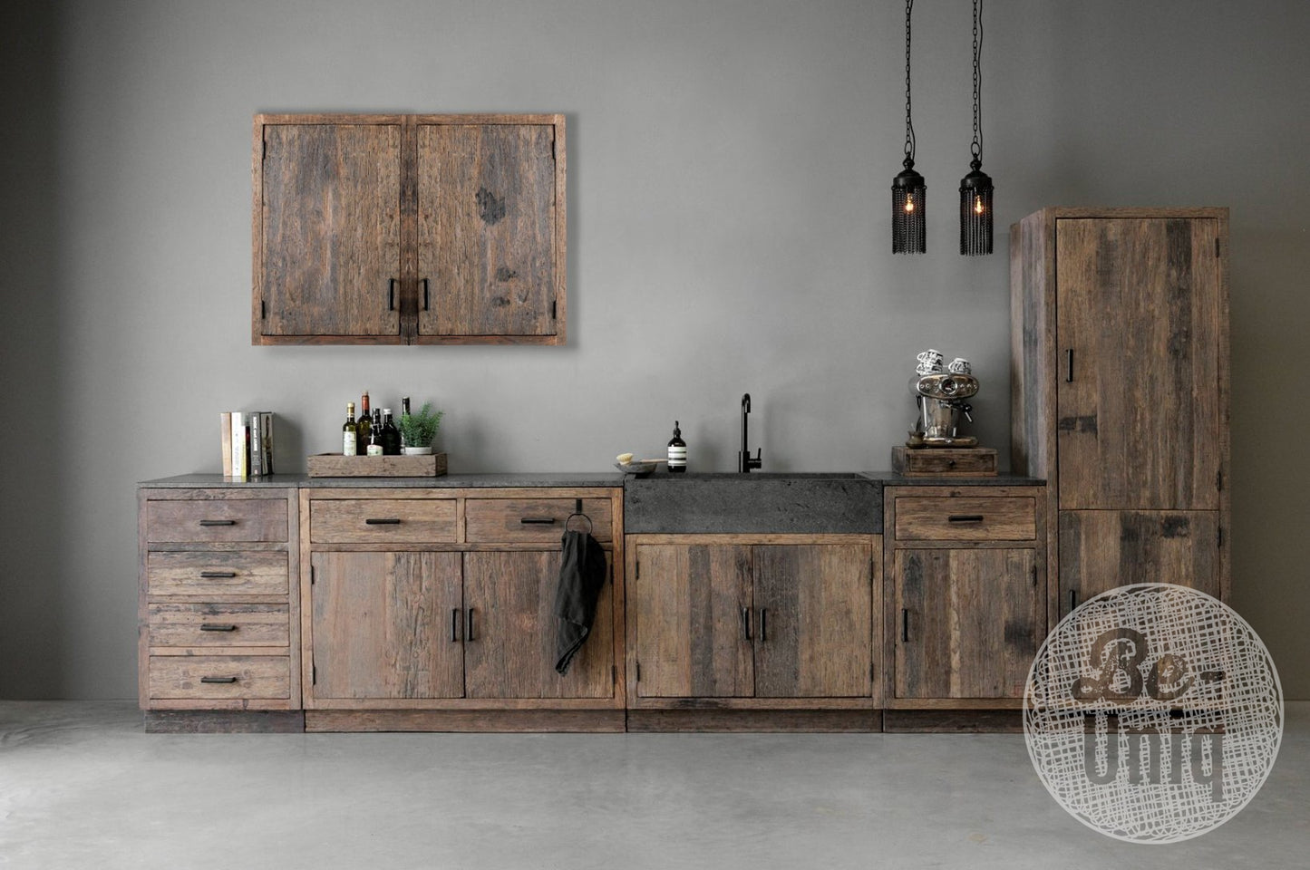 Be-Uniq Keuken Hangkast met deur rechts draaiend