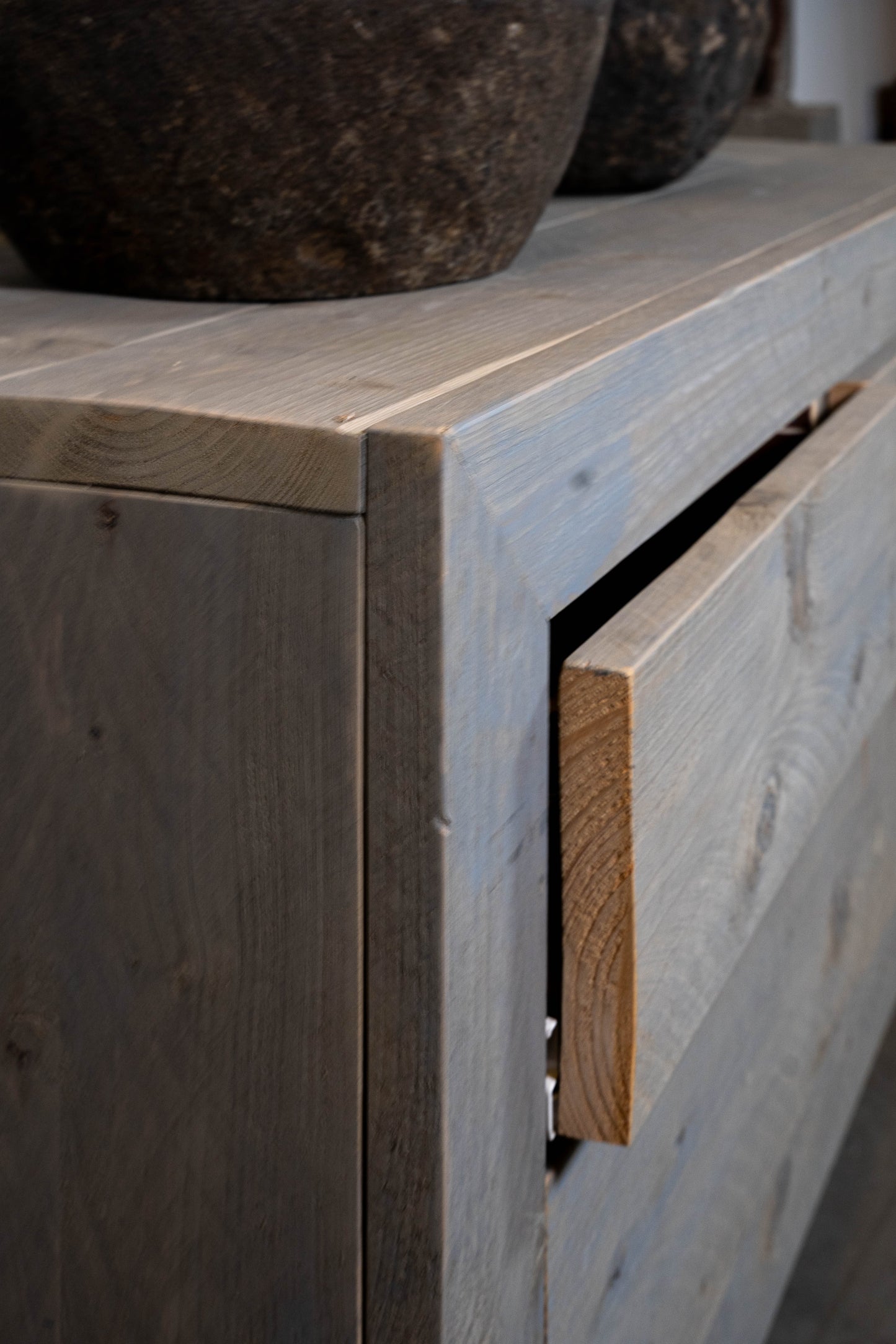 Badkamermeubel steigerhout | Verkerke Liviing