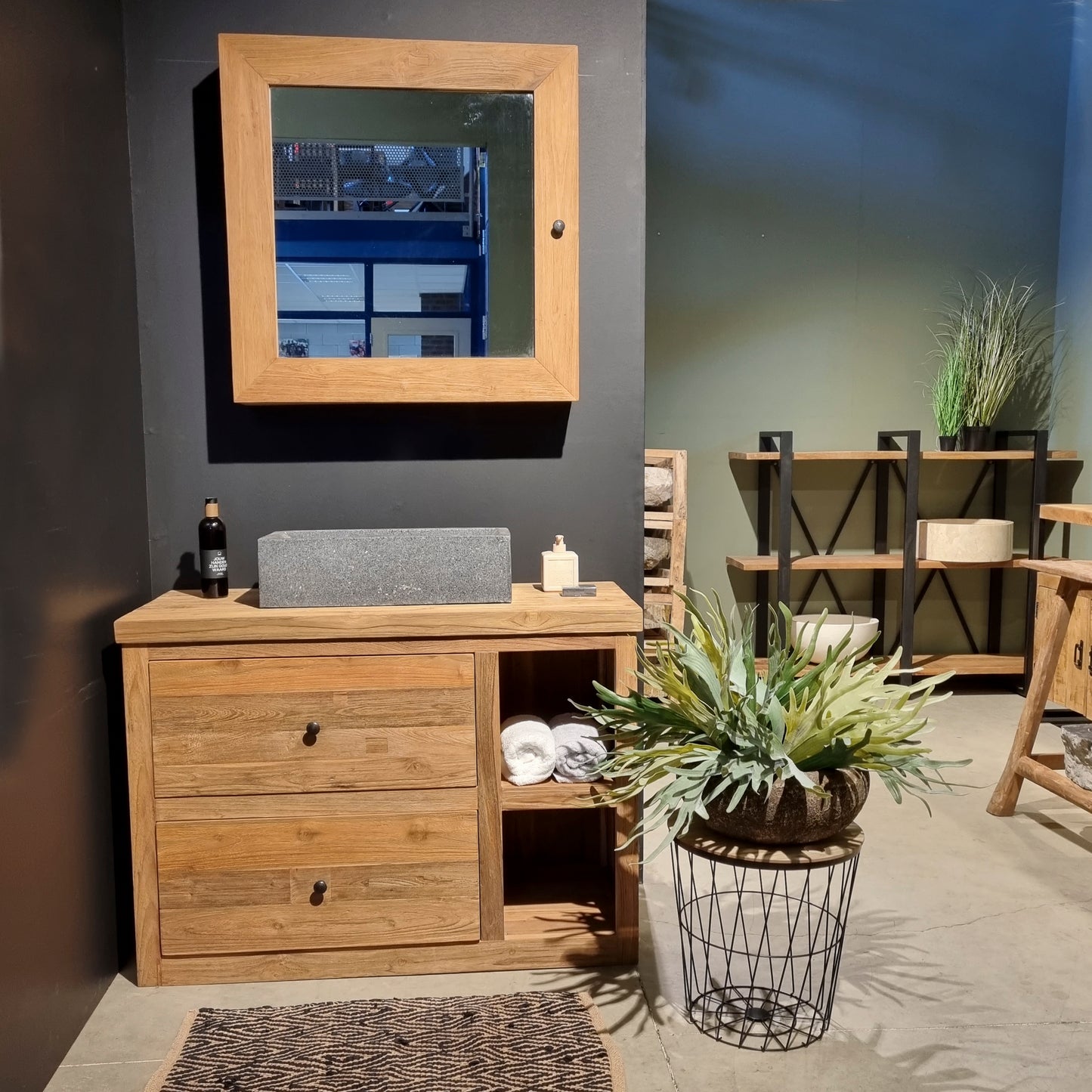 Houten badkamermeubel van teak | Verkerke Living
