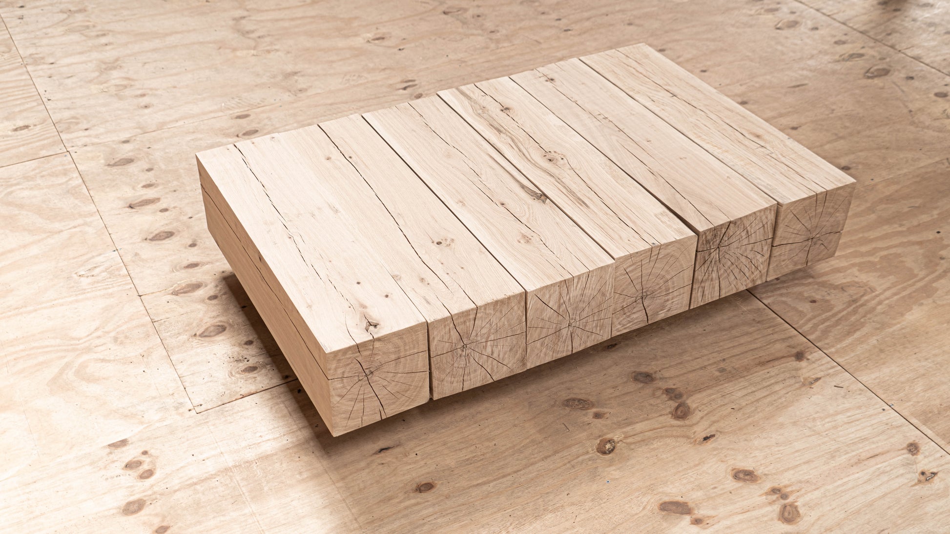 Salontafel van Balken te koop bij Verkerke Living