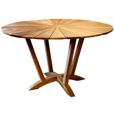 Eettafel Rond Teak