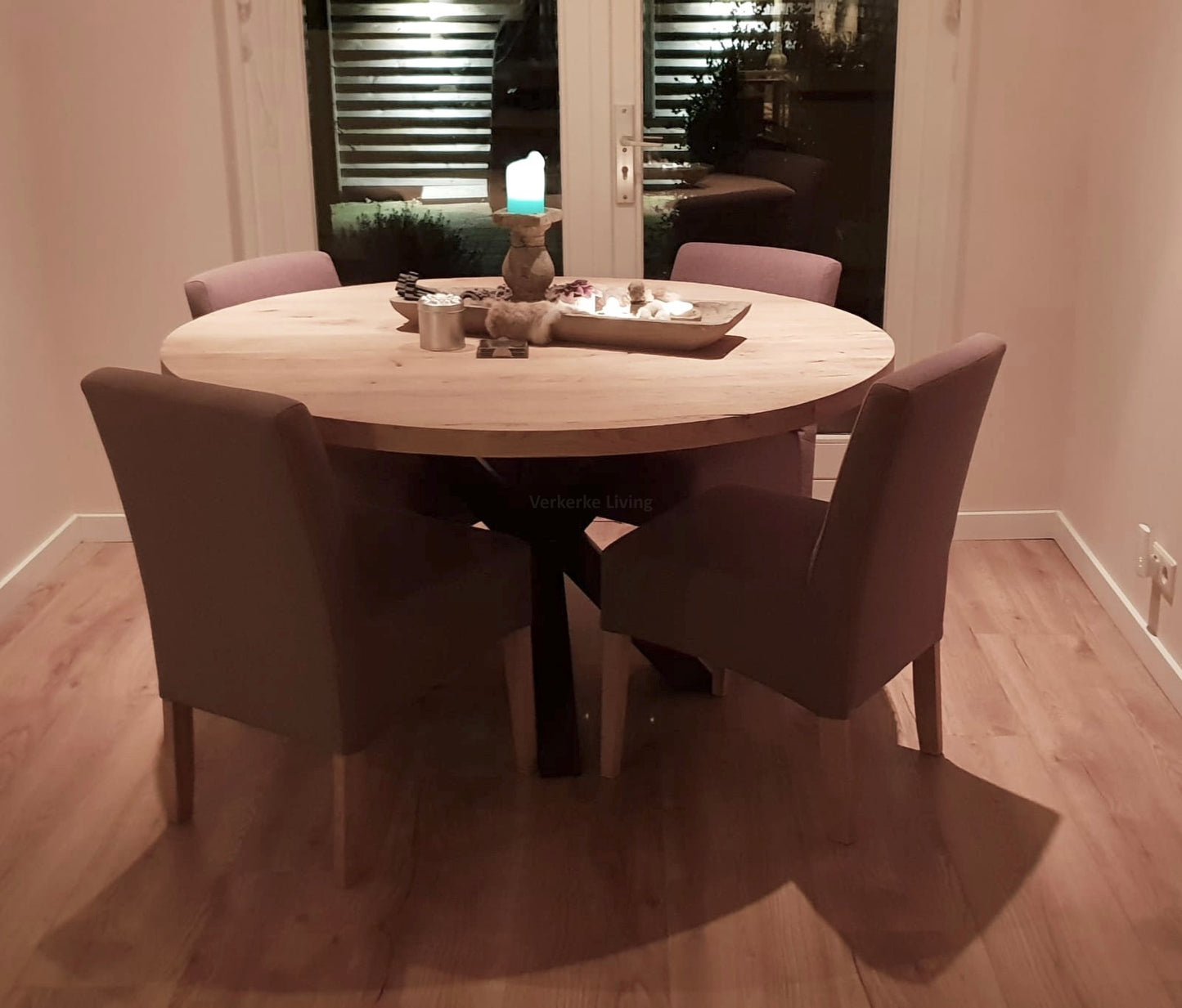 Ronde eiken eettafel | Verkerke Living