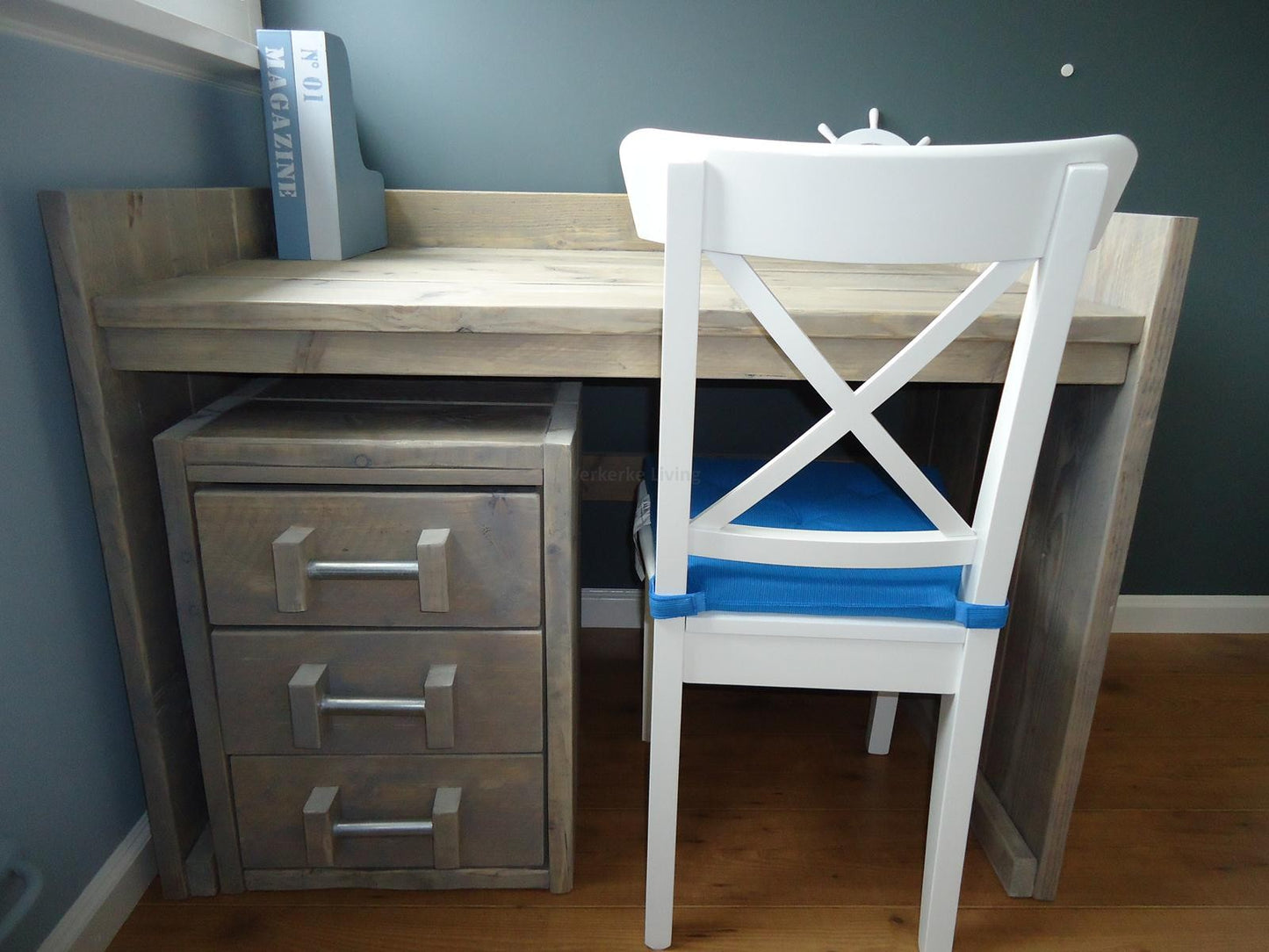 Steigerhouten Bureau Esra | Verkerke Living