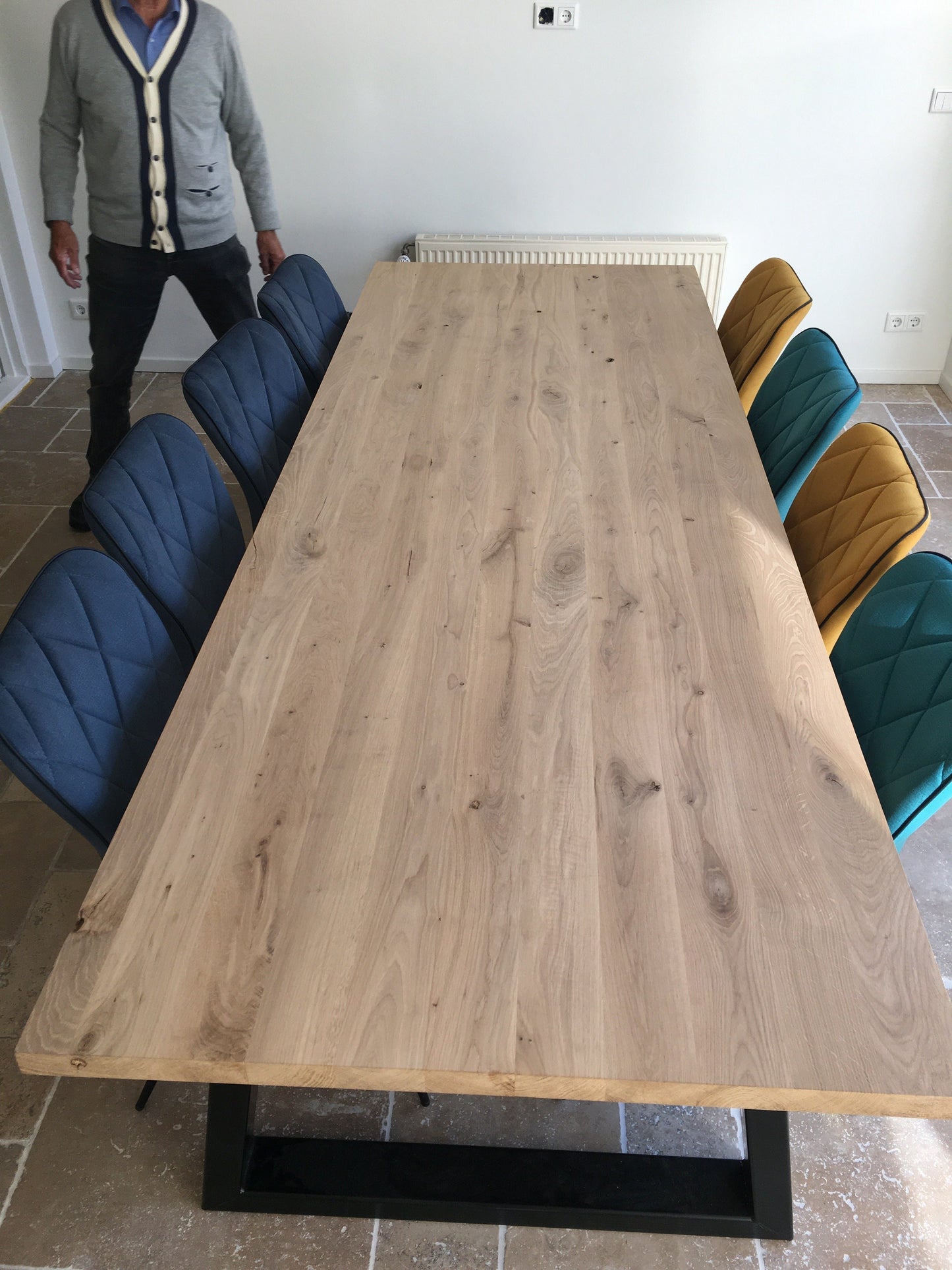 Eikenhouten Eettafel Audry