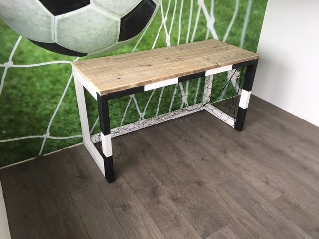 Voetbal bureau steigerhout | Verkerke Living