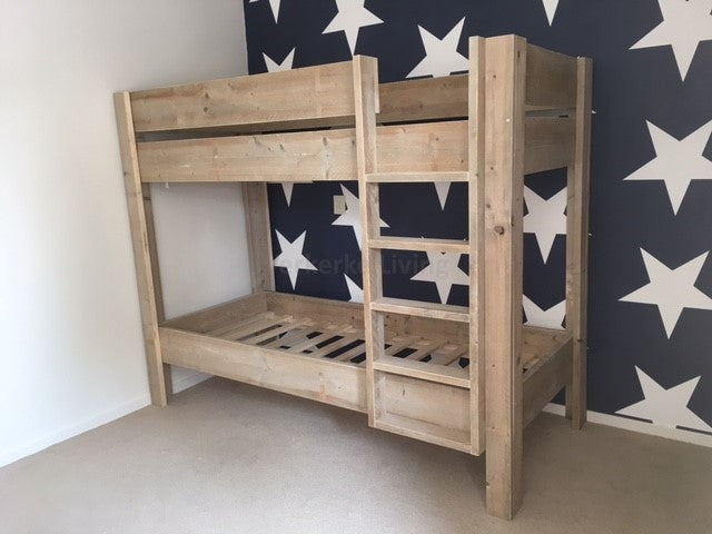 Steigerhouten stapelbed | Verkerke Living