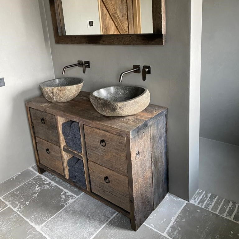 Houten badkamermeubel | Verkerke Living