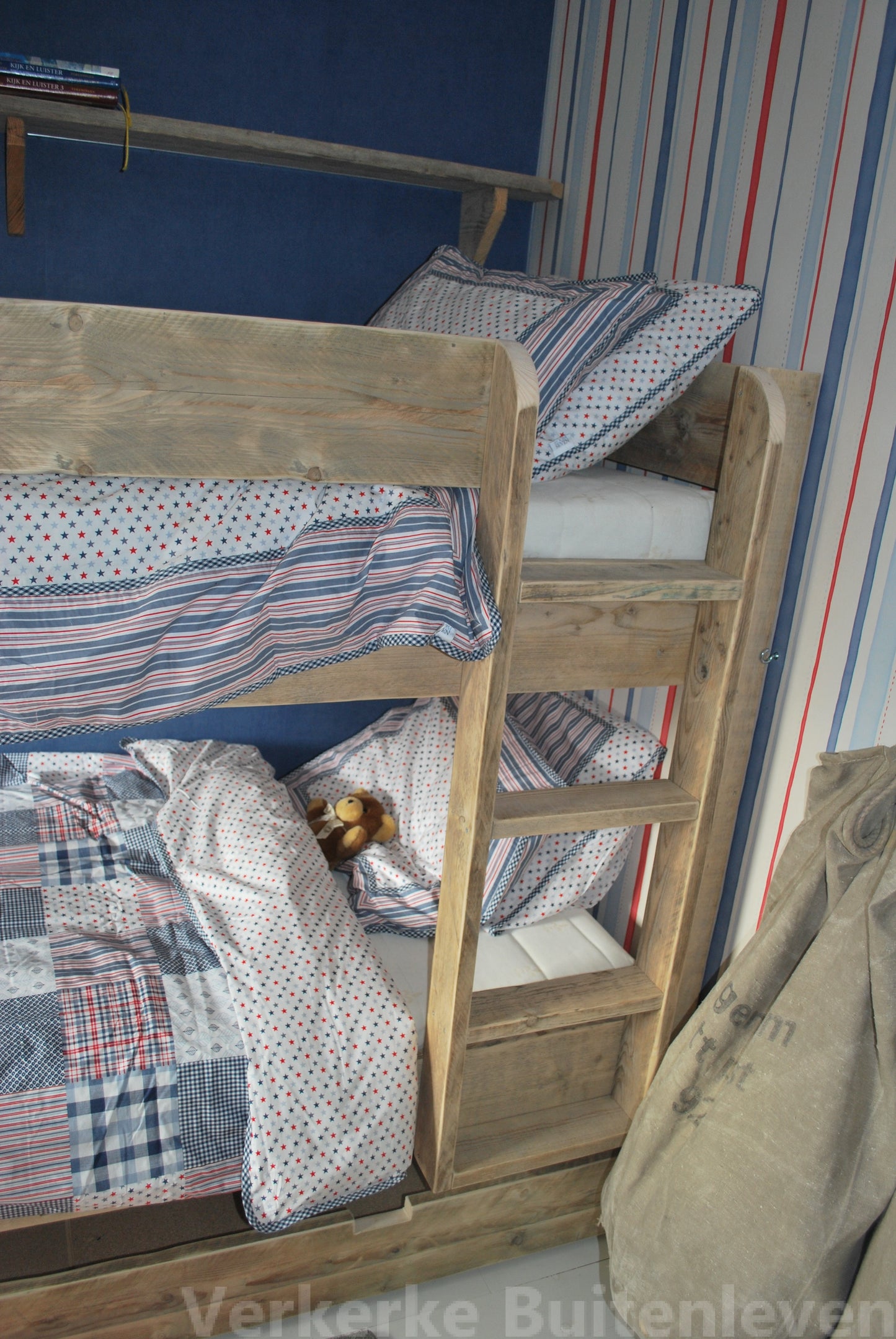 Steigerhouten stapelbed | Verkerke Living