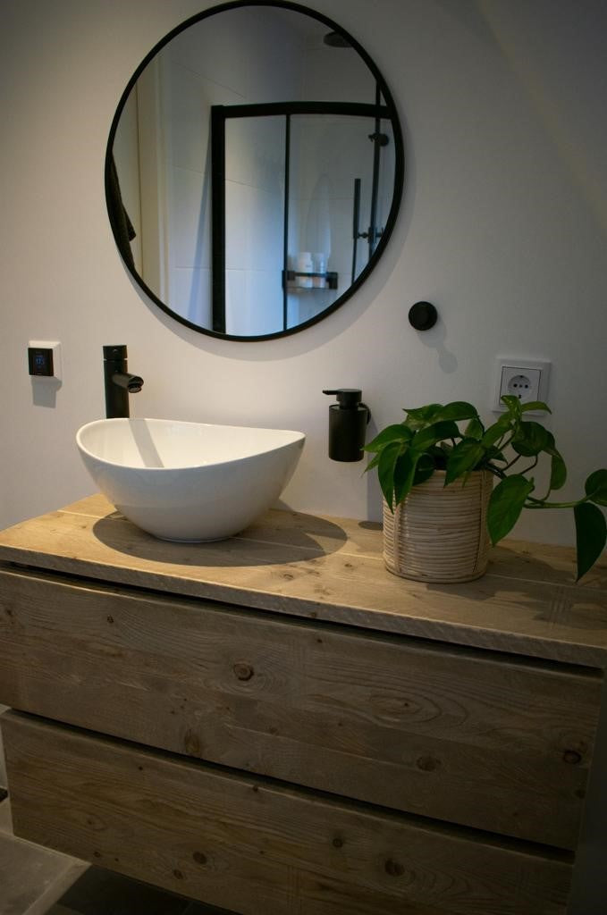 Badkamermeubel steigerhout | Verkerke Living