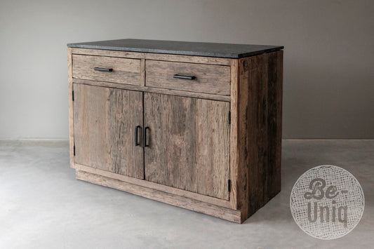 Be-Uniq Brede keukenkast met 2 deuren en 2 lades