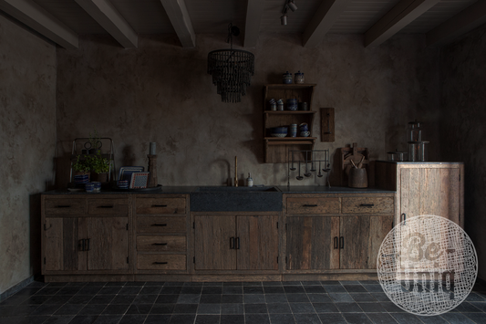 Be-Uniq Half hoge 1 deurs kast tbv koelkast