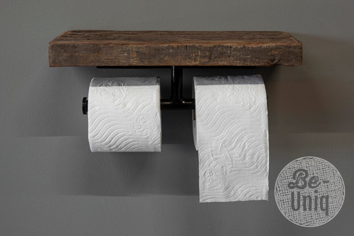 Dubbele toiletrol houder Lia