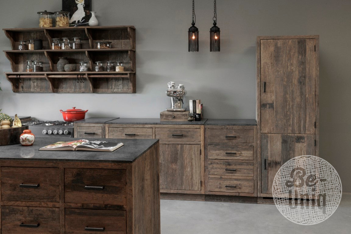 Be-Uniq Hoge keukenkast tbv inbouw koelvries combinatie