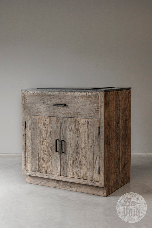 Be-Uniq 2 deurs keukenkast met kookplaat uitsparing