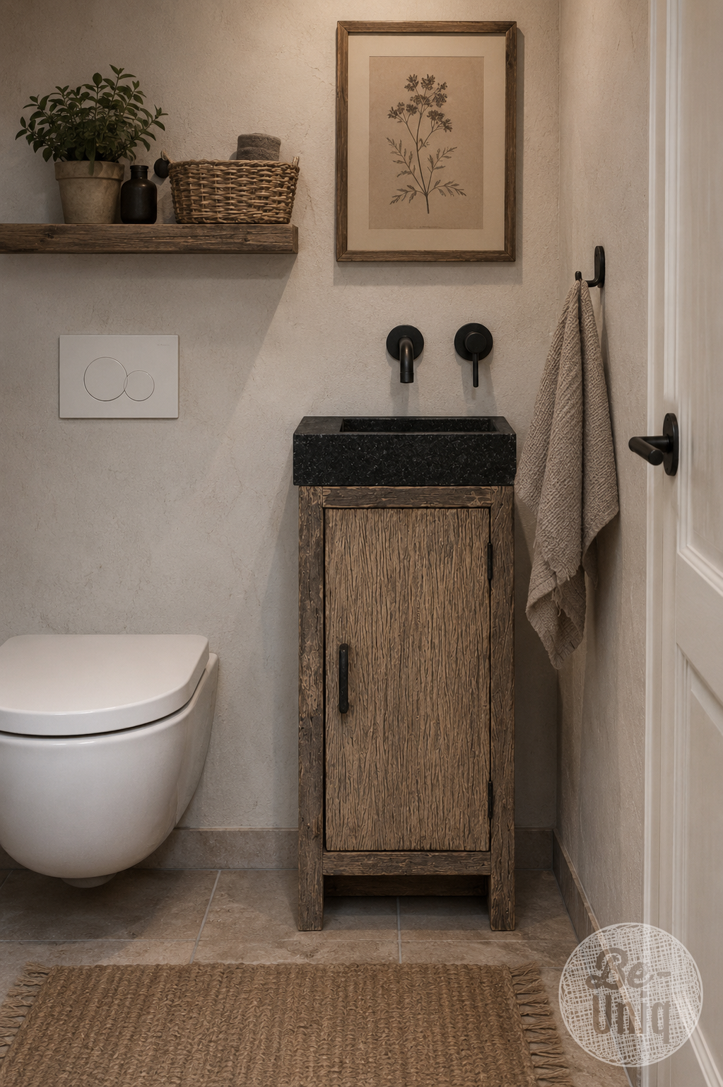 Be-Uniq Toilet meubel Fiep