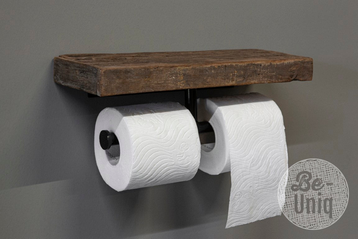 Dubbele toiletrol houder Lia