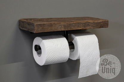 Dubbele toiletrol houder Lia