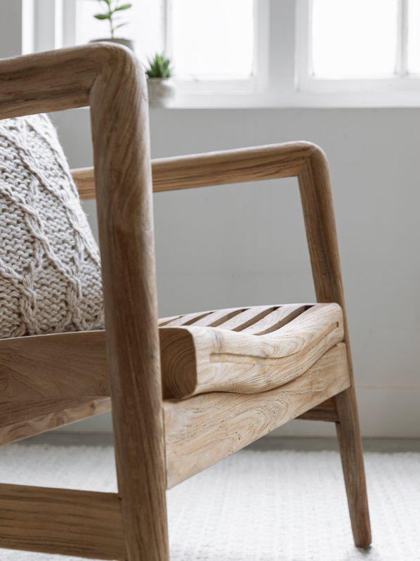 Must Living Fauteuil Ray | Houten Tuinmeubels design