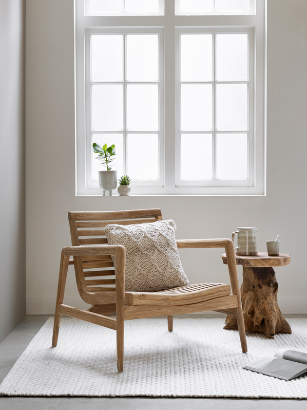Must Living Fauteuil Ray | Houten Tuinmeubels sfeerimpressie