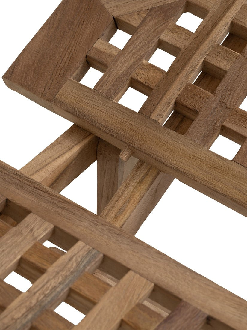 Must Living opvouwbare bijzettafel Owen | Houten Tuinmeubels | Productfotografie details
