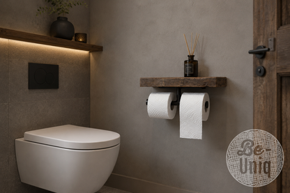 Dubbele toiletrol houder Lia