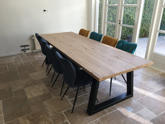 Eikenhouten Eettafel Audry