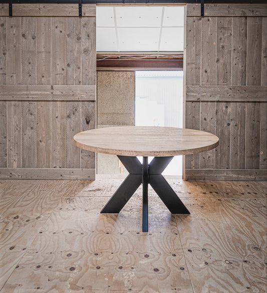 Ronde eiken eettafel | Verkerke Living